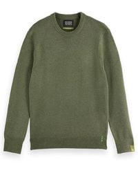 Scotch & Soda - Zachte Gebreide Crew Neck Pullover - Lyst