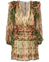 Ulla Johnson - Kleedjes ,Veelkleurig ,Katoen Elegante Adelaide Jurk Voor Vrouwen - Lyst