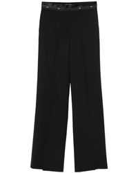 MSGM - Wide Trousers - Lyst