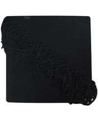 Weekend by Maxmara - Accessoires ,Zwart ,Wol Tornado Shawl - Lyst