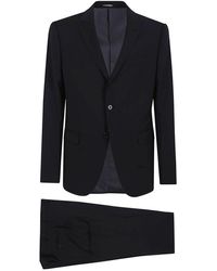 Emporio Armani - Luxuriöser Schwarzer Anzug Für Männer - Lyst