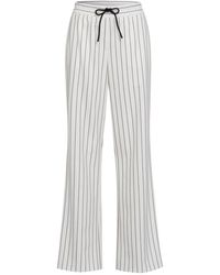 MARC AUREL - Vertikal Gestreifte Damen Hose - Lyst