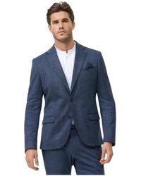 Zuitable - Jassen ,Blauw ,Klassieke Blazer - Lyst