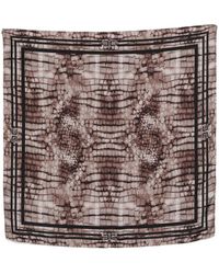 Elisabetta Franchi - Silk Scarves - Lyst