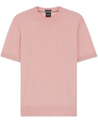 BOSS - Round-Neck Knitwear - Lyst