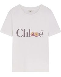 Chloé - T-Shirts - Lyst
