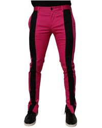Dolce & Gabbana - Side Stripe Detail Pants - Lyst