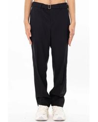 BRIGLIA - Rivolis Katoenen Riem Relaxed Broek - Lyst