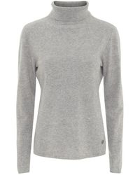 Btfcph - Truien & Vesten ,Grijs ,Leer Gebreide Kleding - Lyst