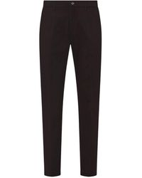 Liu Jo - Broeken ,Bruin ,Katoen Chino Lionegab - Lyst
