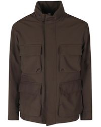DUNO - Jassen ,Bruin ,Wol Trevor B Field Jacket - Lyst