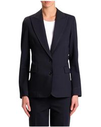 ViCOLO - Jassen ,Zwart ,Leer Giacca Monopetto - Lyst