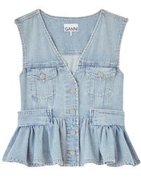 Ganni - Vests - Lyst