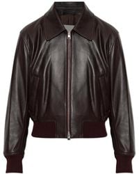 Ami Paris - Leather Jackets - Lyst