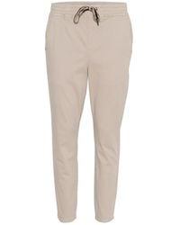 Cream - Hose mit lockerer passform und elastischem bund - Lyst
