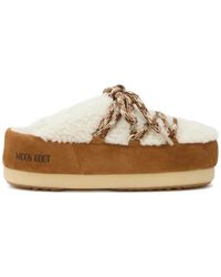 Moon Boot - Schoenen ,Polyester Evx Shearling Mule - Lyst