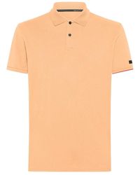 Rrd - Tops ,Oranje ,Katoen Polo Shirt Met Korte Mouwen - Lyst