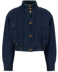 Jil Sander - Jassen ,Blauw ,Denim Denim Jacket - Lyst