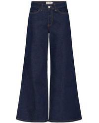 Ichi - Wide Jeans - Lyst