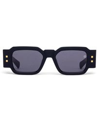 Balmain - Accessoires ,Zwart ,Olivier Iii Zonnebril - Lyst