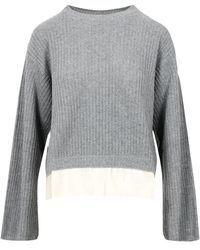 Kaos - Knitwear > Round-neck Knitwear - Lyst