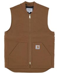 Carhartt - Chaleco Clasico Hombre Hamilton Marron Rigido - Lyst