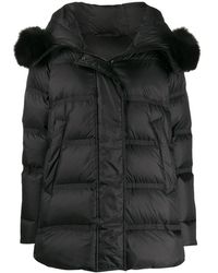 Peuterey - Jassen ,Zwart ,Polyester Takan Mq 02 Fur Jacket - Lyst