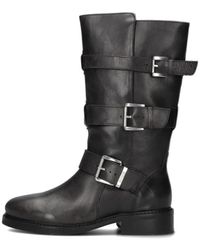 Bronx - Schoenen ,Zwart ,Stijlvolle Bikerlaarzen - Lyst
