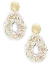 LOTT.gioielli - Sequin Drop Ohrringe - Lyst