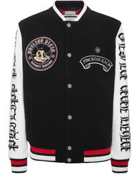Philipp Plein - College Bomber Jacket Ls Money Mouse - Lyst