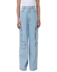 AMISH - Jeans > wide jeans - Lyst