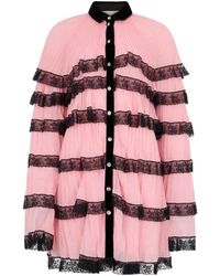 Philosophy Di Lorenzo Serafini - Shirt Met Kanten Rand - Lyst