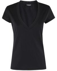Dondup - V-ausschnitt-top im trendigen stil - Lyst