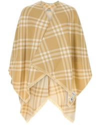 Burberry - Geborduurde Cape Van Wolmix - Lyst