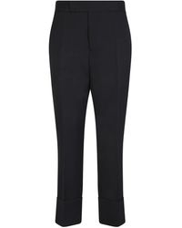 SAPIO - Zwarte Stijlvolle Broek Voor Vrouwen - Lyst