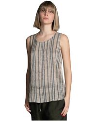 Le Tricot Perugia - Sleeveless Tops - Lyst