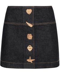 Zimmermann - Denim Skirts - Lyst
