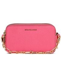 Michael Kors - Rosa Jet Set Crossbody-Tasche - Lyst