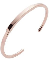 PANDORA - Signature I-D Offener Armreif - Lyst