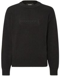 DSquared² - Round-Neck Knitwear - Lyst