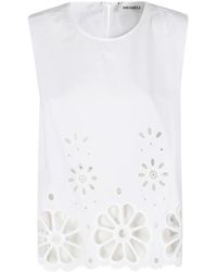MEIMEIJ - Tops ,Wit ,Blusa - Lyst