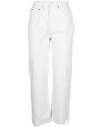 RE/DONE - Straight Fit Jeans - Lyst