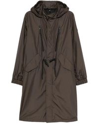Moncler - Aliso Lange Polyamide Parka - Lyst