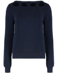 Prada - Round-Neck Knitwear - Lyst