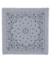 Kujten - Accessoires ,Grijs ,Wol Bandana Hachiko - Lyst