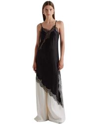 MEIMEIJ - Kleedjes ,Zwart ,M6Eag 1100 Jurk - Lyst