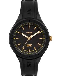 Timex - Accessoires ,Groen ,Ufc Shogun Analoog Horloge Zwart - Lyst
