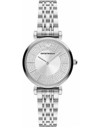 Emporio Armani Horloges - - Dames - Metallic