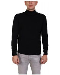 HUGO - Truien & Vesten ,Zwart ,Turtleneck Trui - Lyst