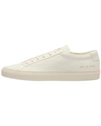 Common Projects - Schoenen ,Wit ,Leer Achilles Premium - Lyst